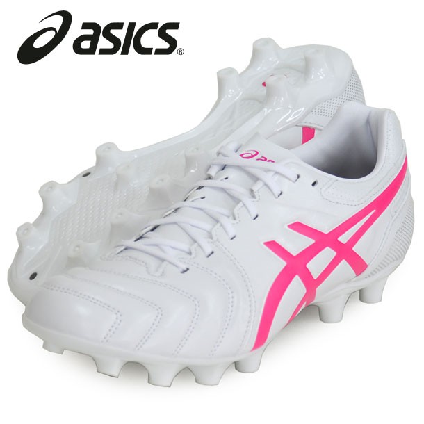 pink asics football boots