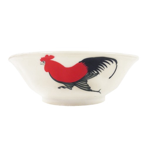 Chinese Rooster Cai Ji Rice Bowl 16cm [C002-J2]