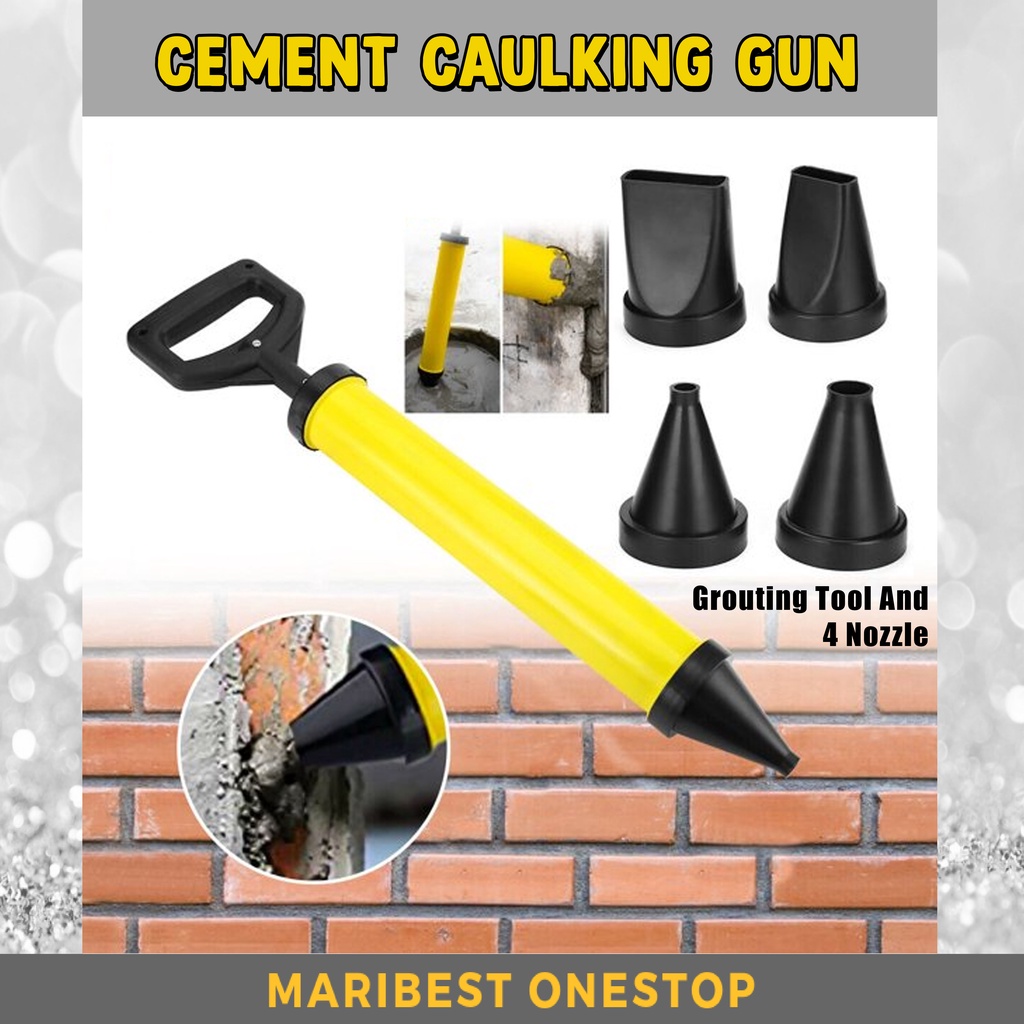 Caulking Gun Cement Lime Pump Grouting Mortar Sprayer Applicator Tool Cement Pointing Brick Pistol Grouting Simen 水泥灌浆枪