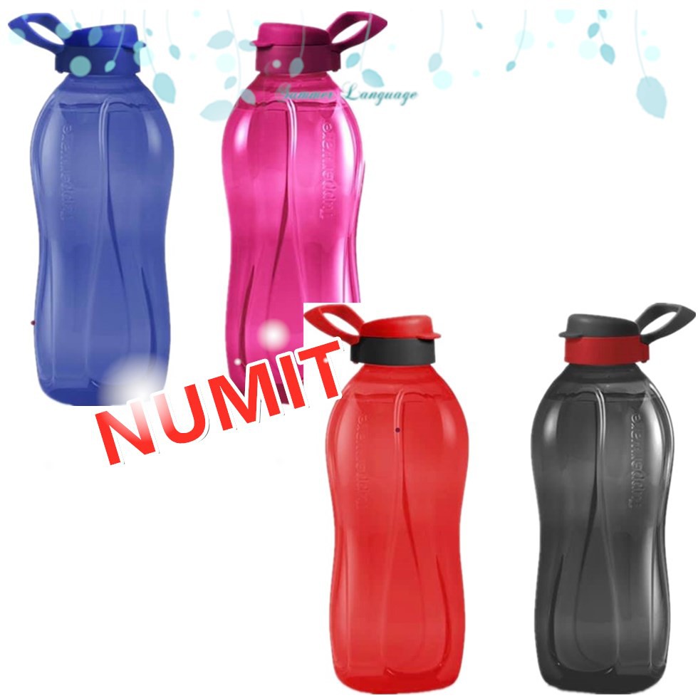 12 Warna : Tupperware Giant Eco Bottle 2L (BOTOL MINUM) BPA FREE COLOR