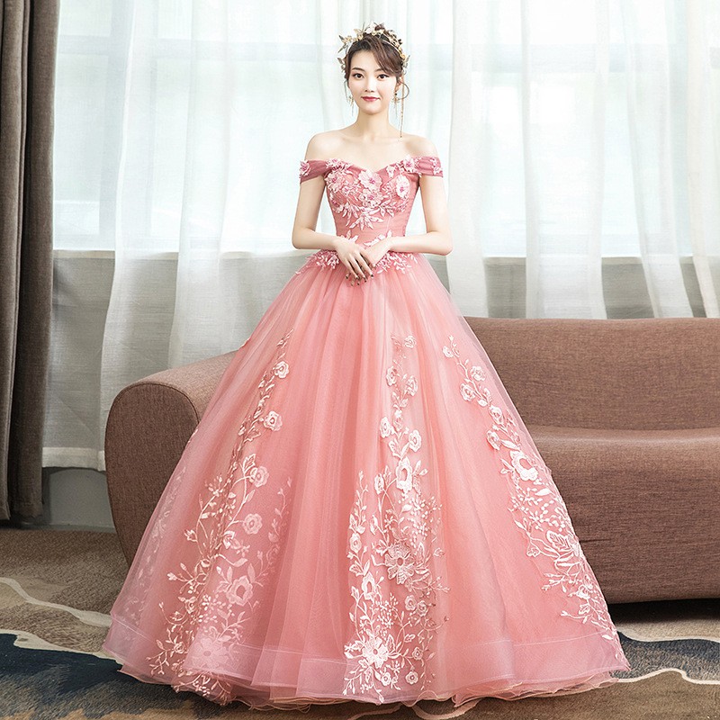Plus Size Wedding Dress Off Shoulder Elegant Evening Wedding Dresses Embroidery Boat Neck Beading Lace Party Gown