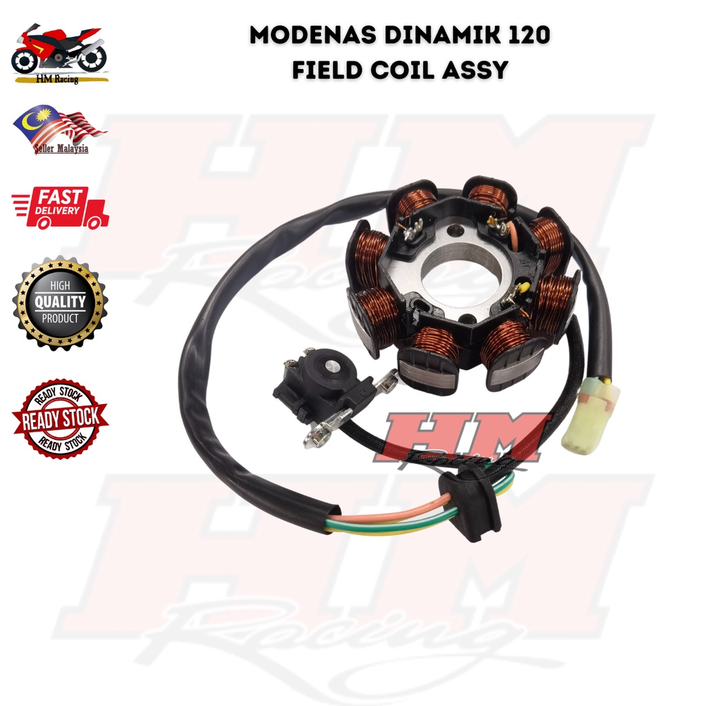 MODENAS DINAMIK 120 DINAMIK120 STARTER COIL STARTOR ASSY FUEL