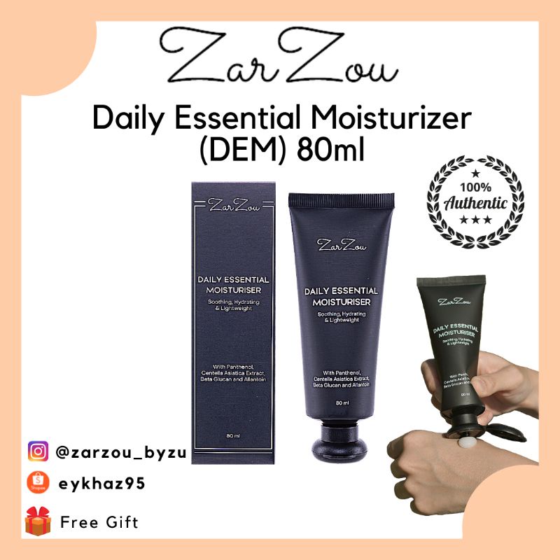 ZarZou Daily Essential Moisturizer (DEM) Shopee Malaysia