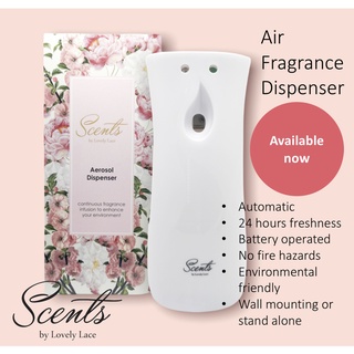 Lovely Lace Automatic Air Freshener Dispenser Refill Cans Air Freshener 