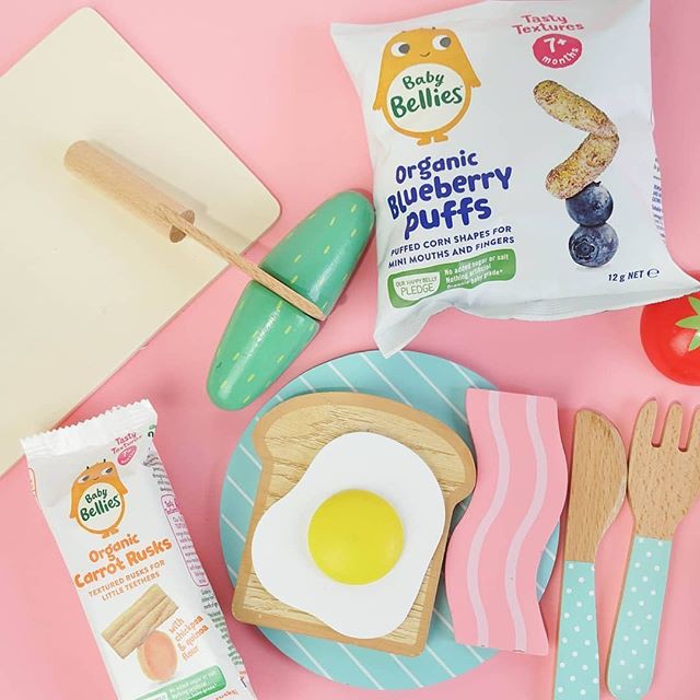 baby bellies organic blueberry puffs