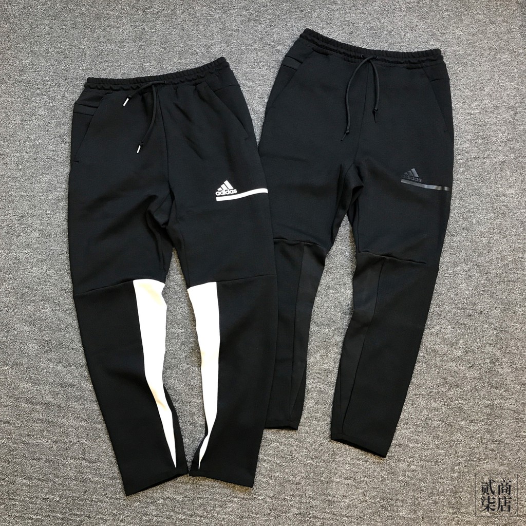 Adidas Z N E Pants Men Trousers Sweatpants Black White Gm6545 Shopee Malaysia