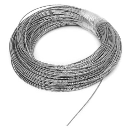 (1 Meter) Galvanised Steel Wire Rope 1.5mm, 2mm, 3mm, 4mm, 5mm, 6mm ...