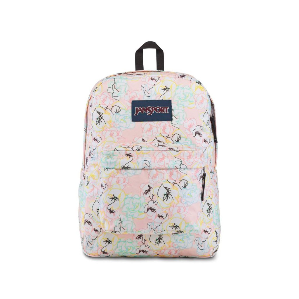 jansport vintage floral backpack