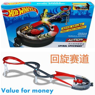 hot wheels spiral speedway