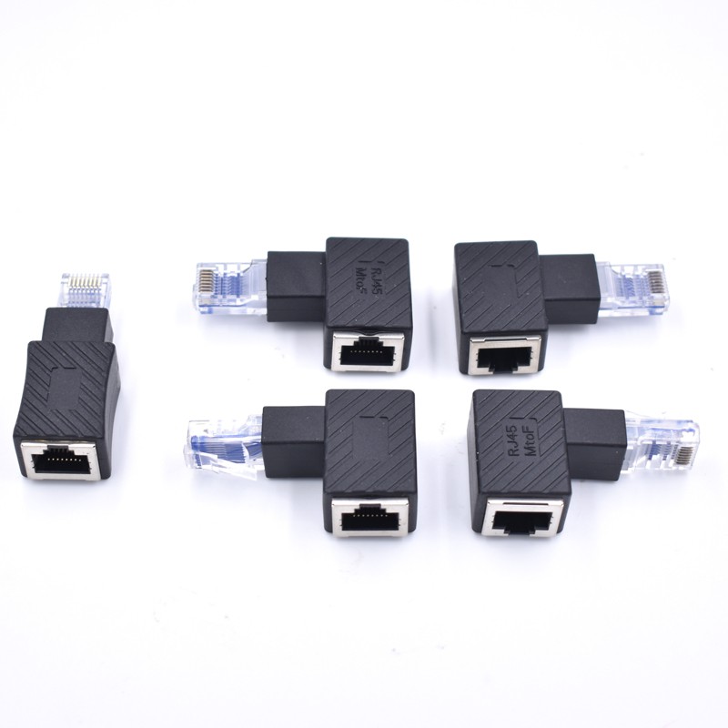 Mentor Betuttelen onvergeeflijk 90/270 Degree Right Angle RJ45 Male to Female Cat5/6 Ethernet LAN Extension  Adapter for Cat6 / Cat5e / Cat5 Standard LAN Cable | Shopee Malaysia