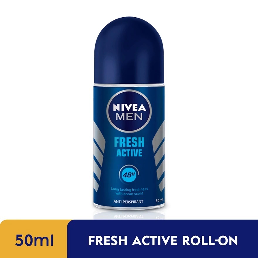NIVEA Men Deodorant Roll On - Fresh Active 50ml