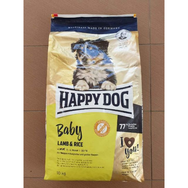 happy dog baby lamb & rice 10kg