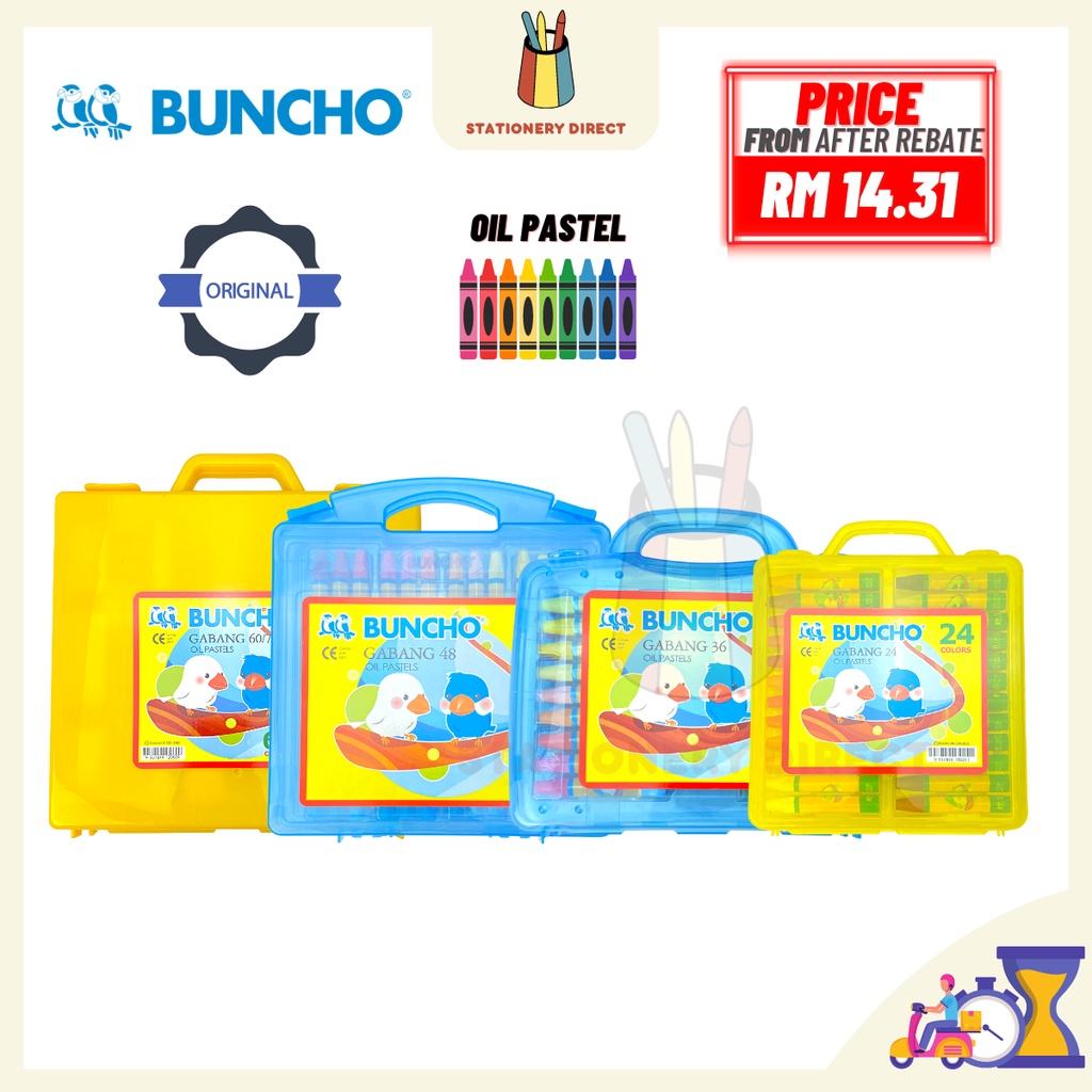 Buncho Gabang Oil Pastel / Crayon | Shopee Malaysia