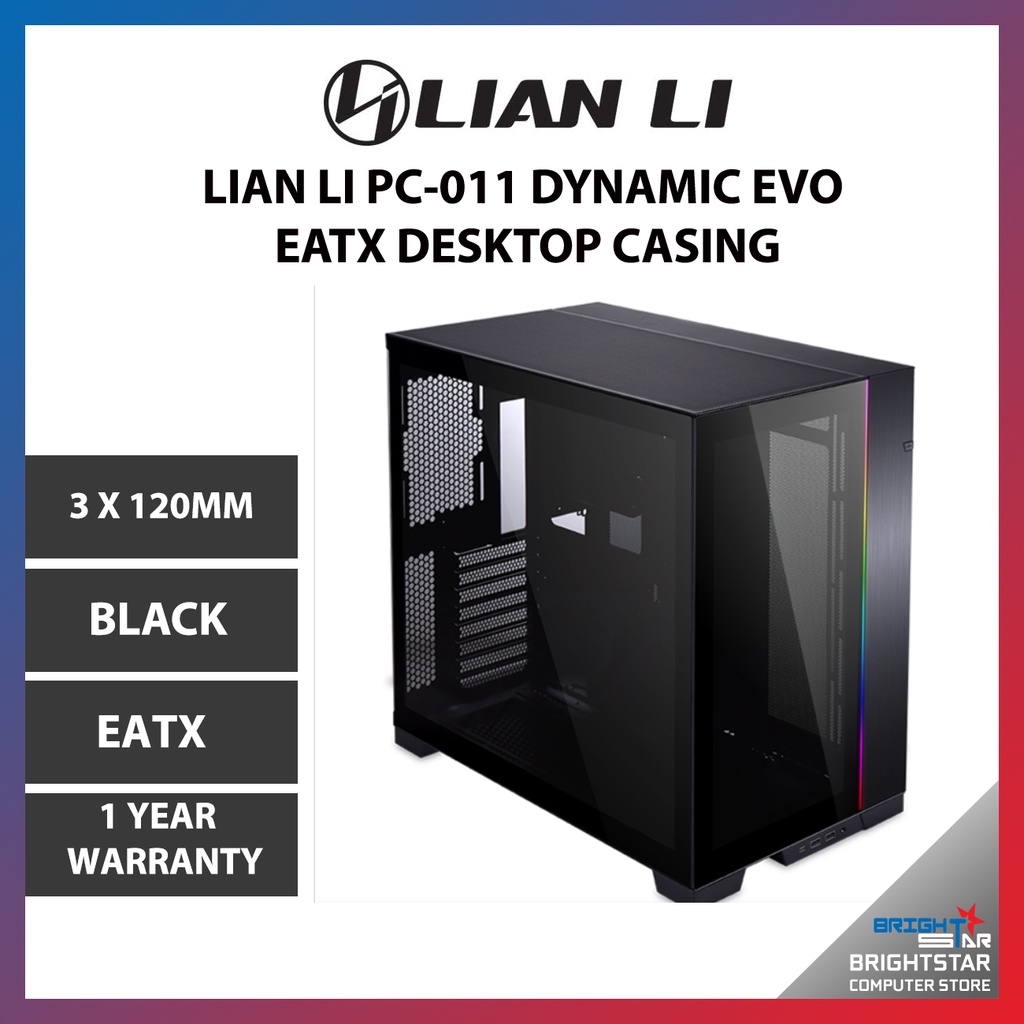 Lian Li PC-O11 Dynamic Evo EATX Desktop Casing ( Black / White ...