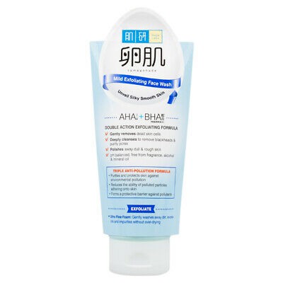 hada labo aha bha exfoliating cleanser