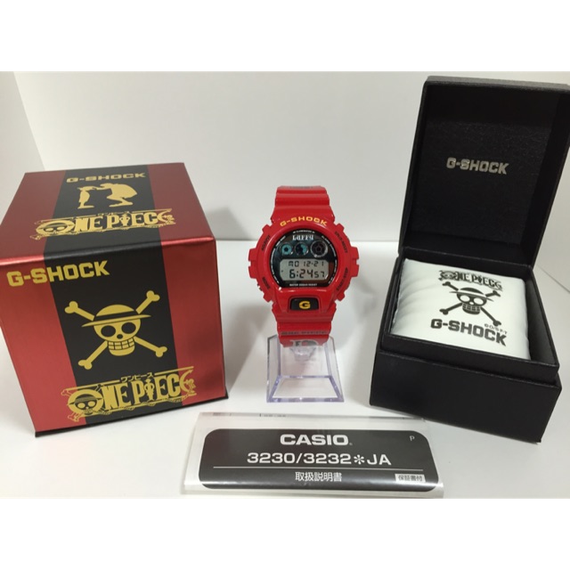 One Piece Luffy X G Shock Dw 6900fs Original New Shopee Malaysia