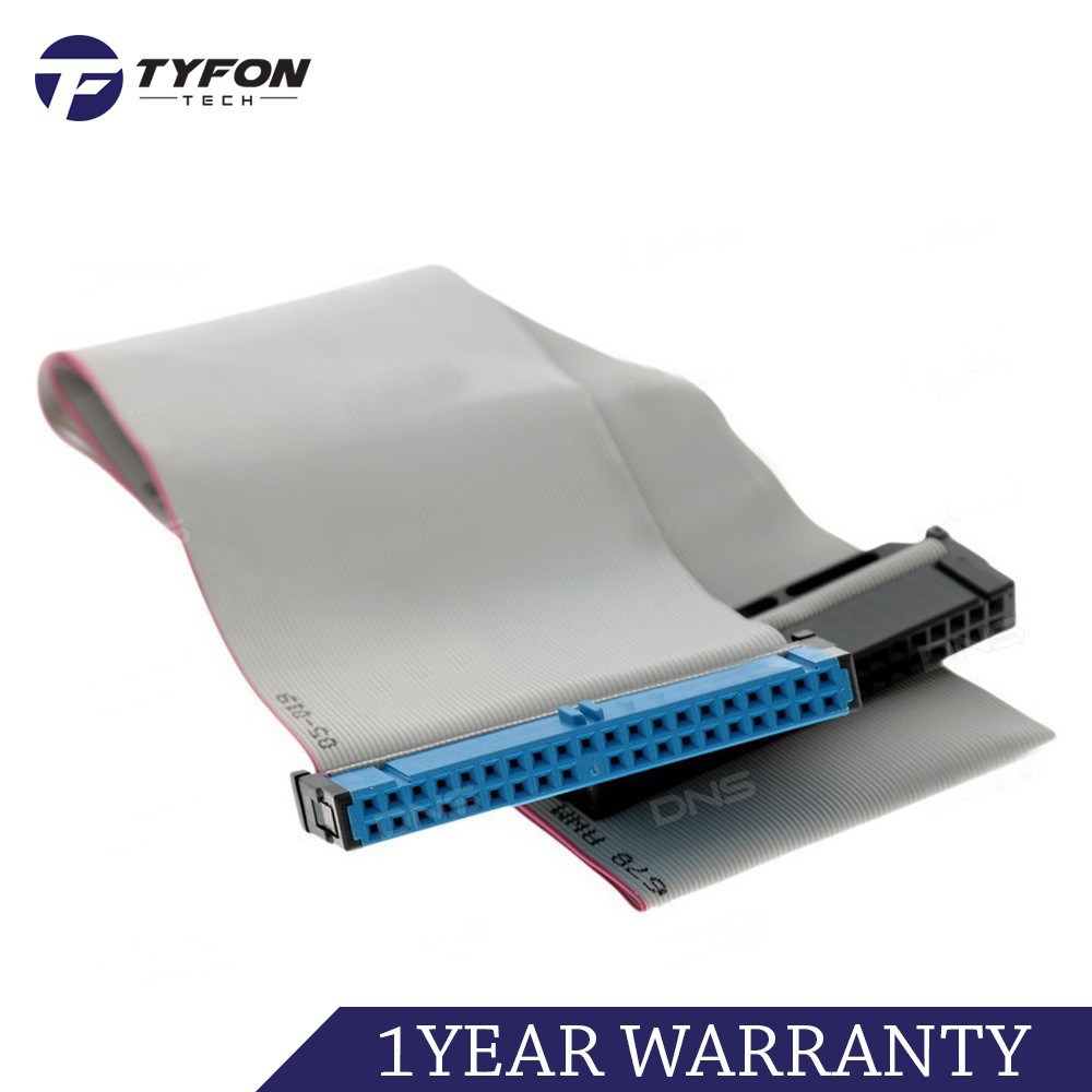 40pin Ide Ata Hard Drive 3 Head Pata 133 100 Ide Cable 38cm Shopee Malaysia