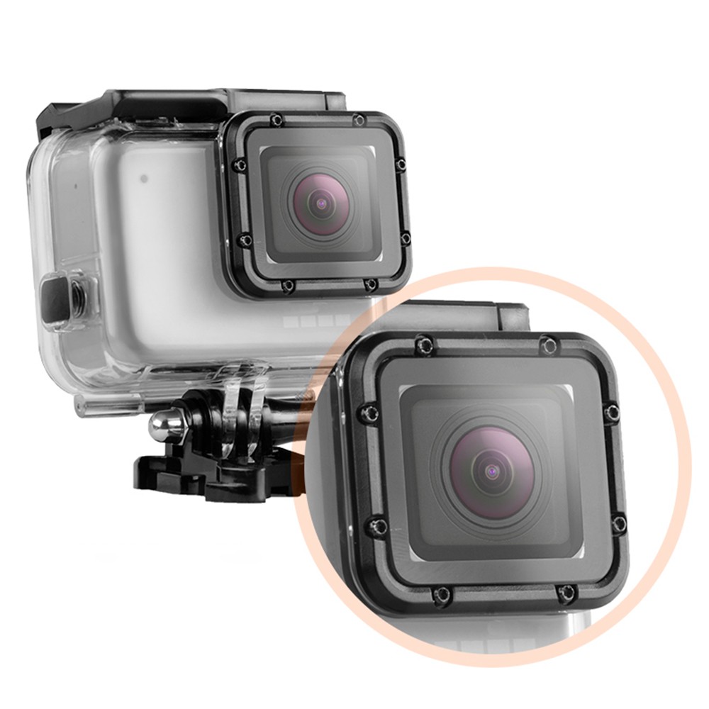 Seabed Waterproof Diving Protective Housing Enclosure Case Divin For Gopro Hero 7 Silver White Dedicated Accessories Shopee Malaysia