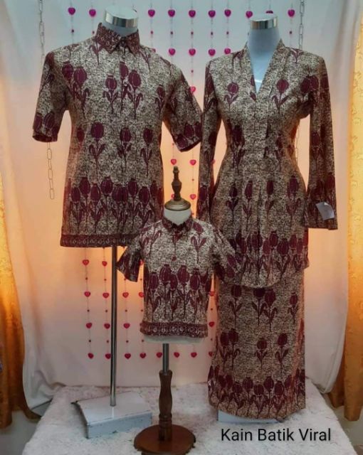 Baju kain batik viral