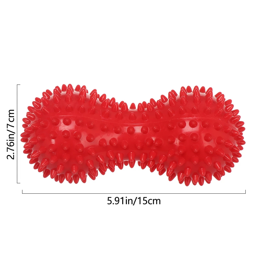 Duty Repair PVC Fascia Ball Peanut Massage / Fitness Hedgehog Rehabilitation Training /Relief Stress Release Tool - Image 3