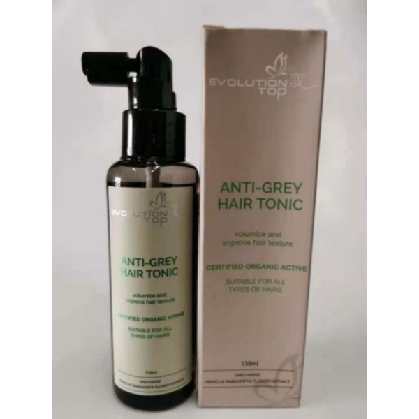 Ready Stock] Evolution Top Anti-Grey Hair Tonic 135ML | Shopee Malaysia