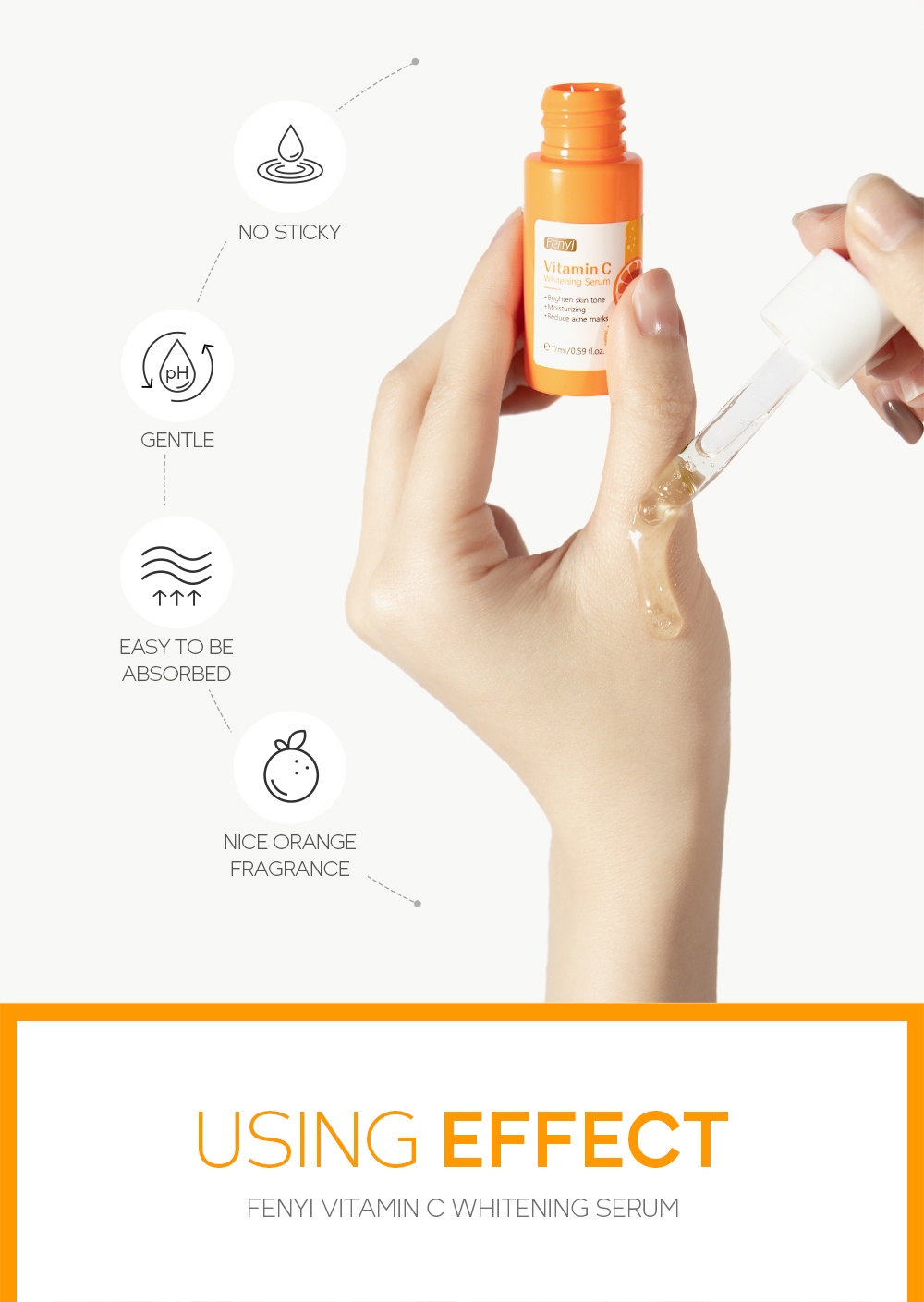 Fenyi Vitamin C Serum 17Ml With Gift ( Sunscreen 2Gm ) 2491Baeeb171Ce078Ae4A7968B142Fad