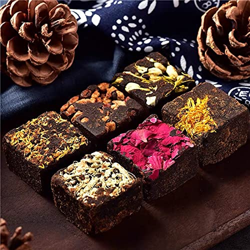 Mix Flavor Rock Sugar Honey Tea Brown Sugar Ginger Tea Cube 20g Ancient