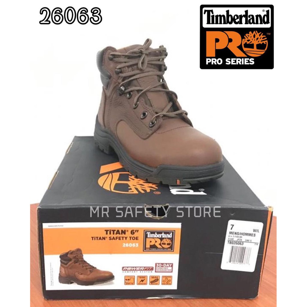 timberland pro series titan safety toe