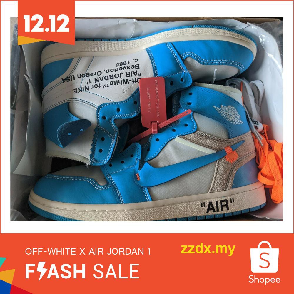 nike off white jordan 1 blue