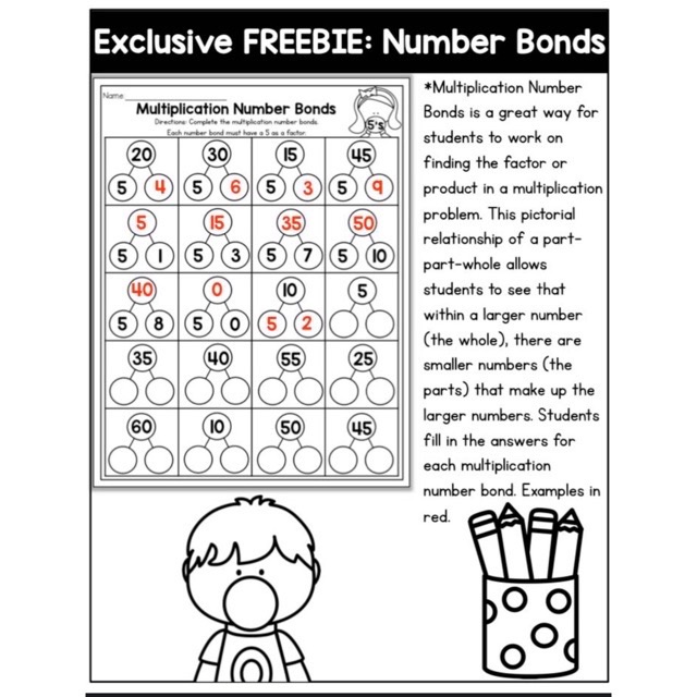 Pdf Only Multiplication Bundles For Kids 7 12 Years Old Shopee Malaysia