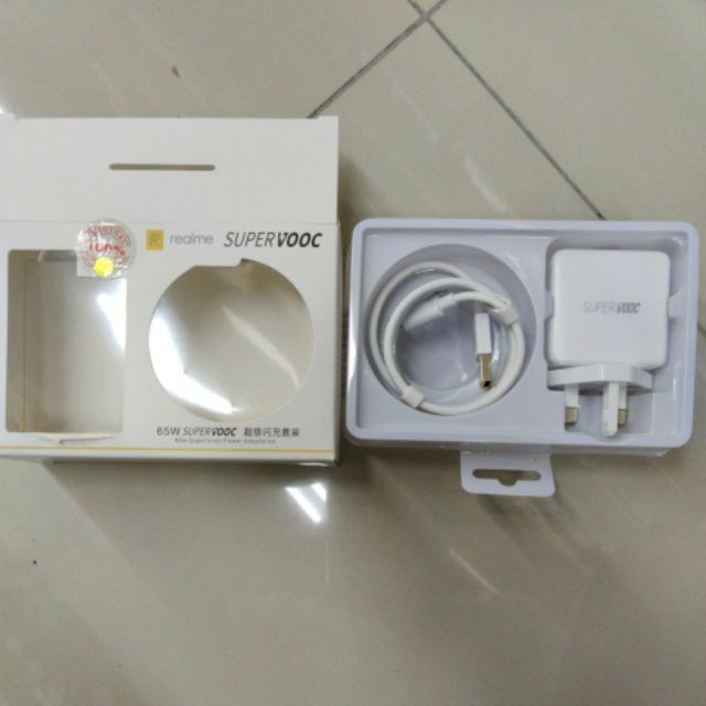 *READY STOCK*REALME VOOC ADAPTER CHARGER & TYPE C CABLE