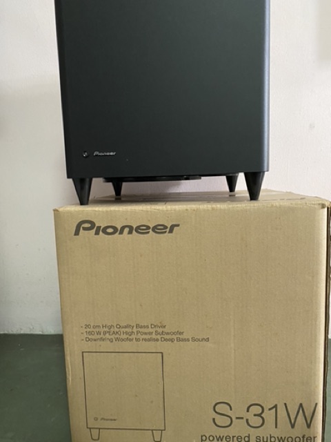 Pioneer Sub Woofer S 31w New Shopee Malaysia