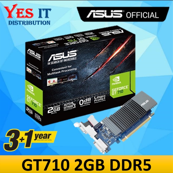 Asus Nvidia Gt 710 2gb Gddr5 64bit Gt710 2g Graphic Card Gt710 Sl 2gd5 Brk Shopee Malaysia