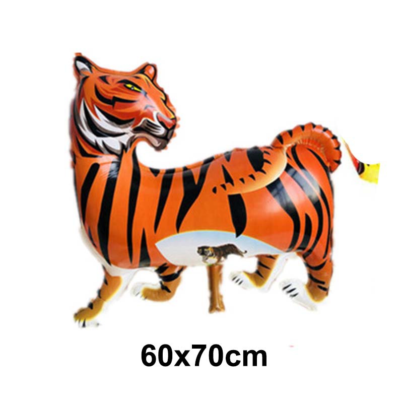 Jungle Safari Birthday Party Decorations Balloons Animal Lion Tiger Leopard  Balloon | Shopee Malaysia