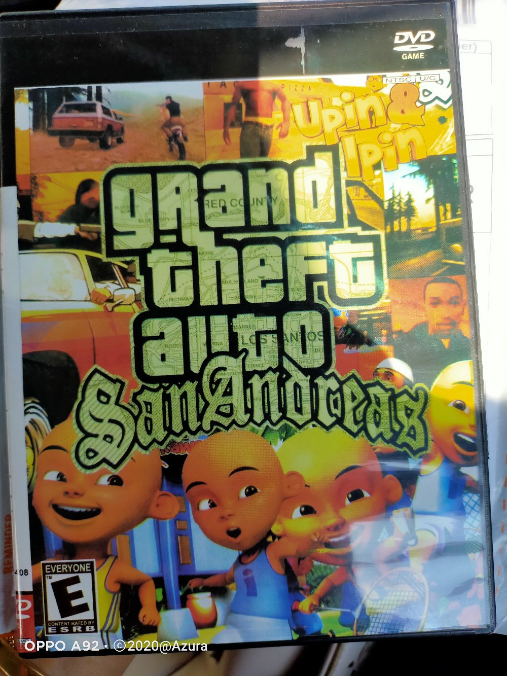 Ps2 Gta San Andreas Upin Ipin Shopee Malaysia