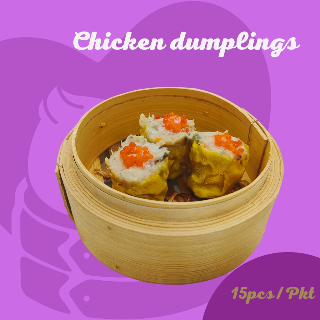 Chicken Siew Mai Dumpling Siew Mai Ayam Premium Halal Frozen Ready