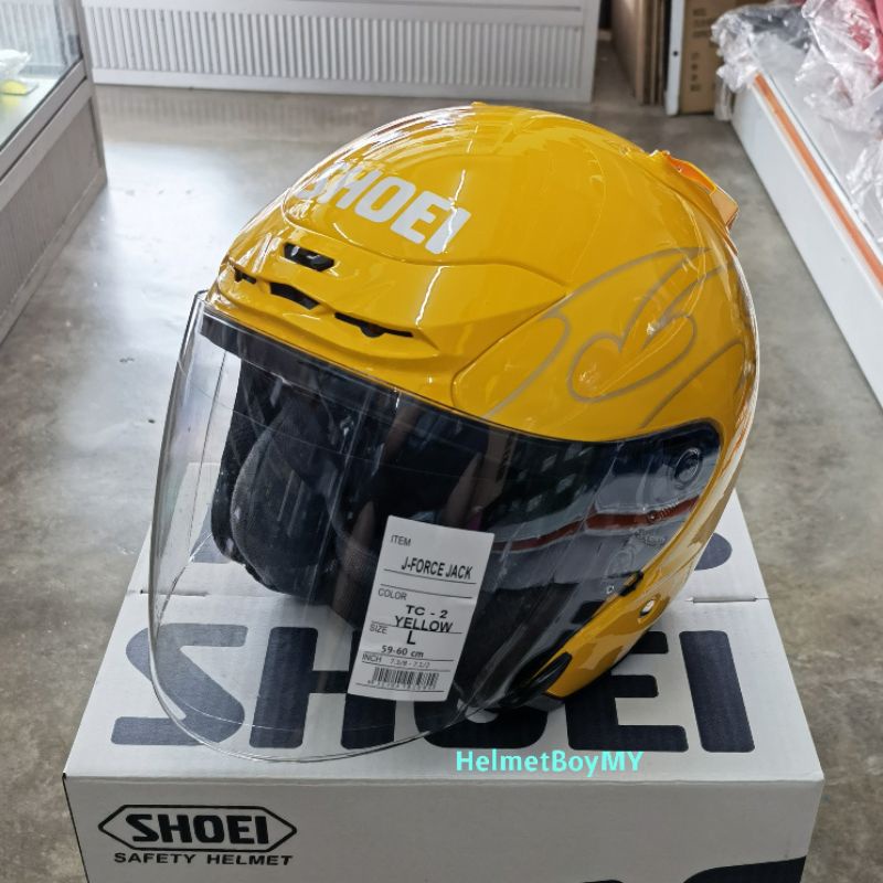 saiz helmet shoei