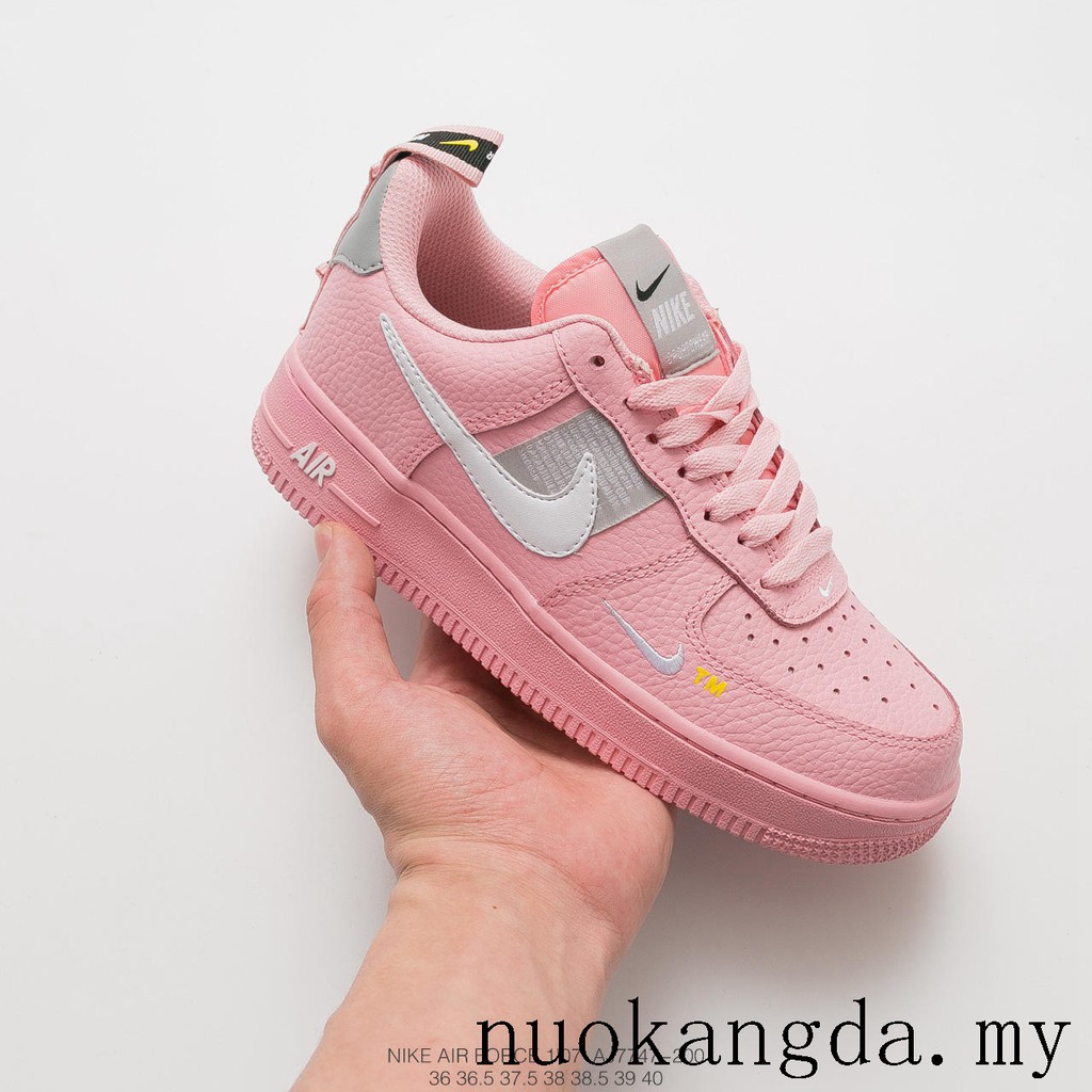 nike air force utility pink