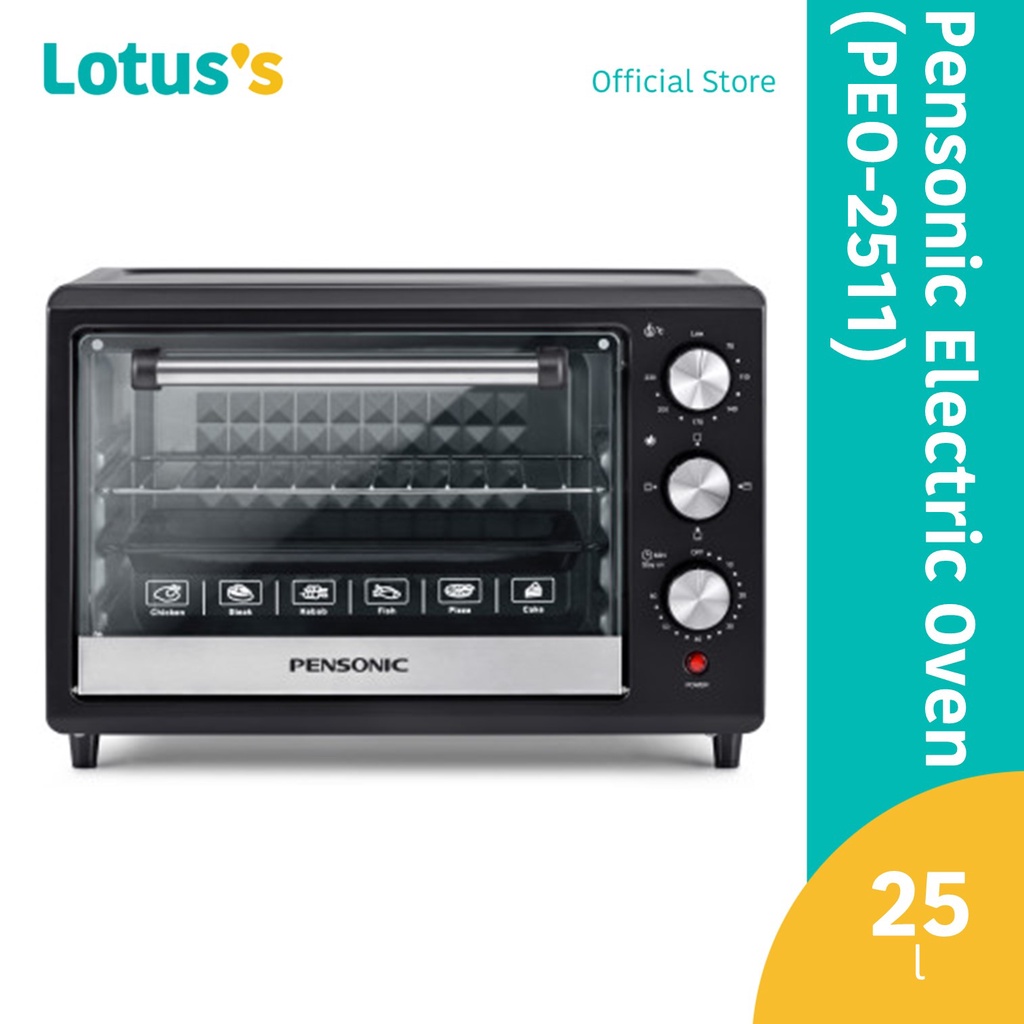 Pensonic Electric Oven 25L (PEO-2511)