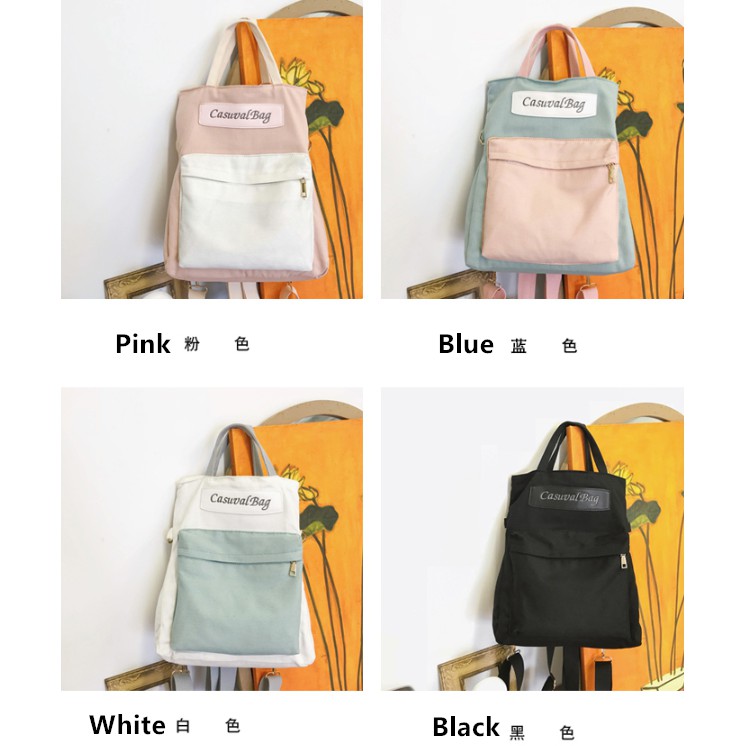 canvas women's backpack