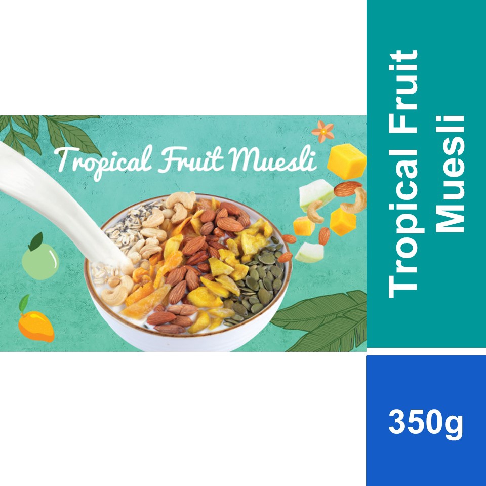 Signature Market Tropical Fruit Muesli 350g Shopee Malaysia