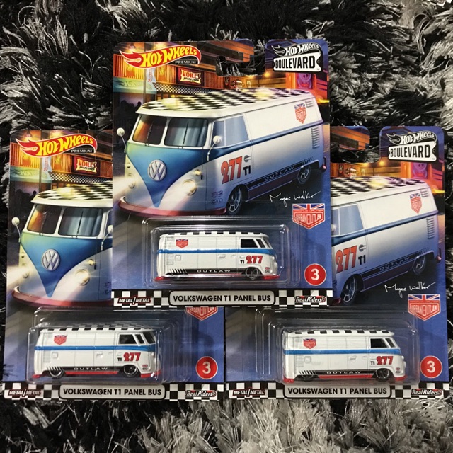 hot wheels volkswagen t1 panel