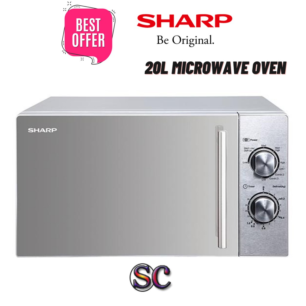 SHARP MICROWAVE OVEN WITH GRILL R613CST (20L) Shopee Malaysia