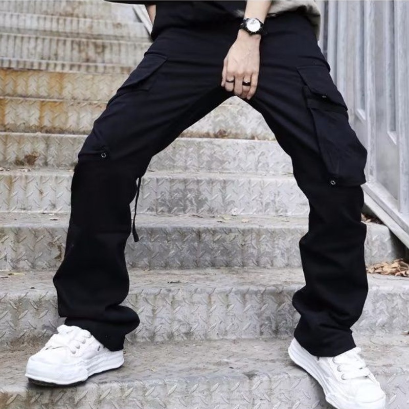 Black Cargo Tactical Pants