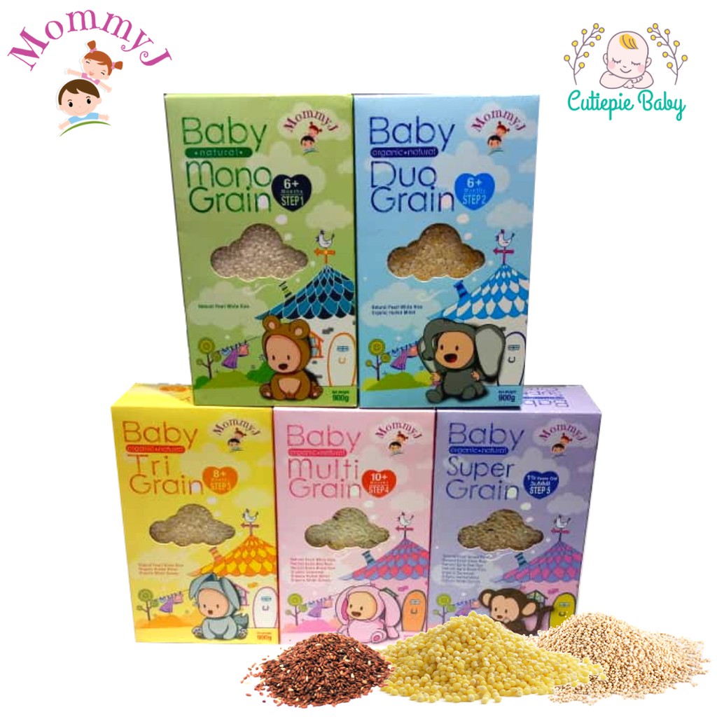 MommyJ Baby Organic Grains Baby Rice