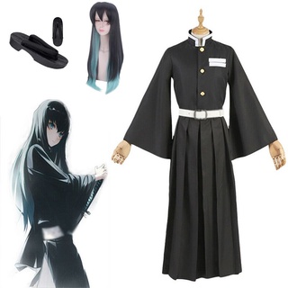 Anime Demon Slayer Kimetsu no Yaiba Mist Pillar Tokito Muichiro Cosplay ...