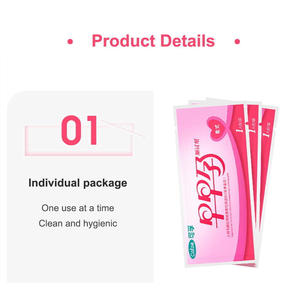 Cofoe Pregnancy Test HCG Test Kit HighPrecision Early Pregnancy Test Strips 10 Pcs/Box Shopee