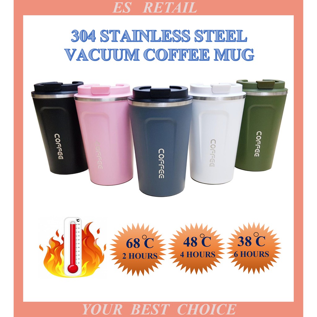 Thermos tumbler 304 stainless steel vacuum mug Thermos mug Vacuum mug