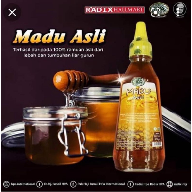 Madu Asli Padang Pasir HPA | Shopee Malaysia