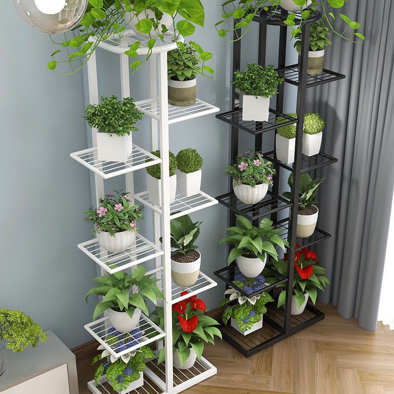 Rak Pasu Bunga Hiasan Bertingkat Indoor & Outdoor Flower Rack Stand